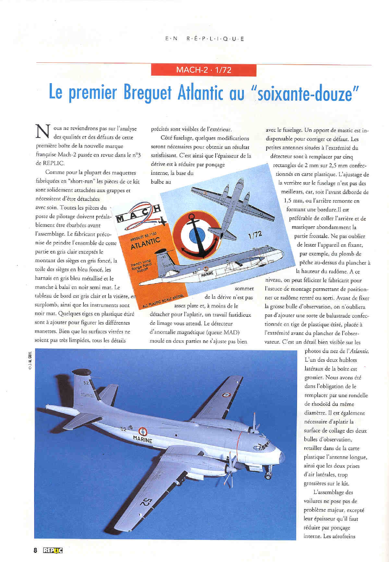 Replic 004 - A-6 Intruder, Breguet Atlantic